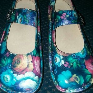 Alegria flowered shoes